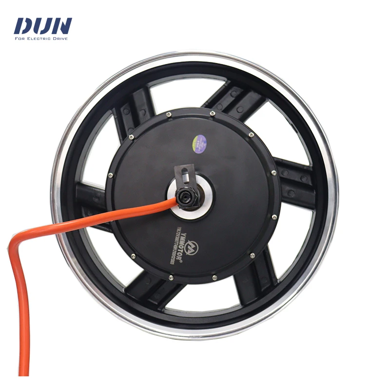 

Бесщеточный мотор-колесо YMMOTOR 17x3.5 дюйма 254 3000 Вт 72 В 75 км/ч V1 для скутера