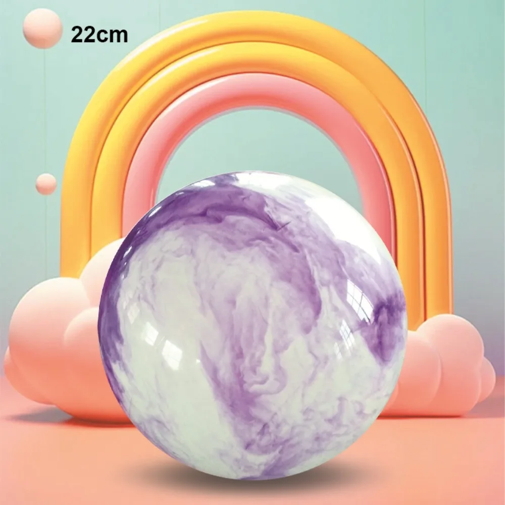 15/16/22cm PVC Inflatable Football Thickened Small Mini Inflatable Beach Ball 10 Styles Parent-Unisex Games Basketball