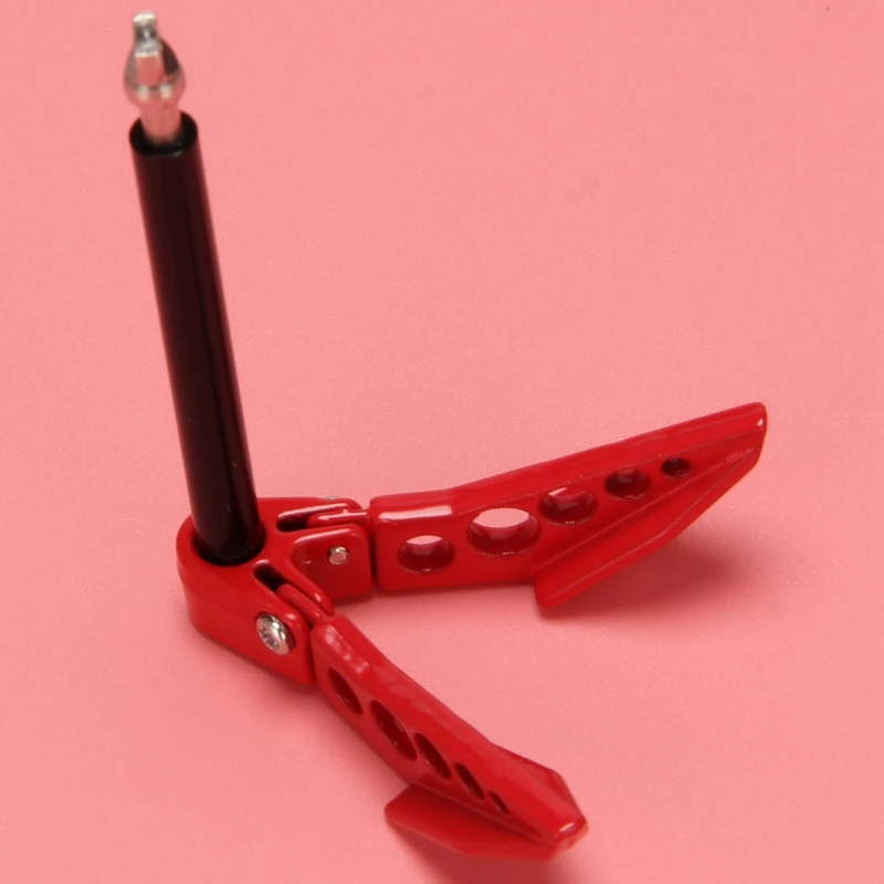 BEDW-メタルユニバーサルヘビーデューティRCカーウインチアンカー、折りたたみ式ウインチアンカー、1/10 RCカークローラー用、TRX4 SCX10 RC4WD D90 CC01