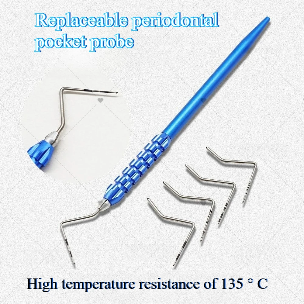 Dental Probes Periodontal Scale Dental Probe Root Canal CPI Periodontal Pocket Probe Oral Instruments Laboratory Dentist Tool