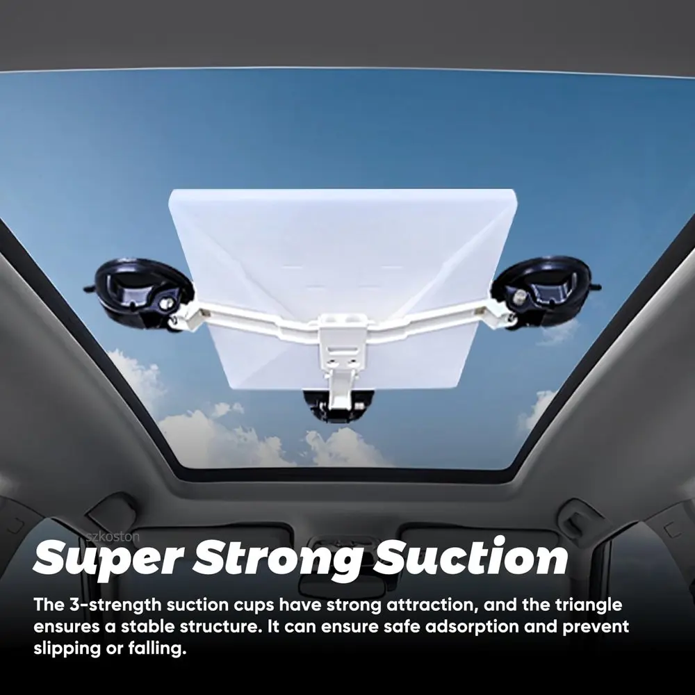 For Starlink Mini Mount Suction Cup for Star link Mini Dish Mounting Bracket Accessories for Cars Sunroof RVs Boats Glass Roof