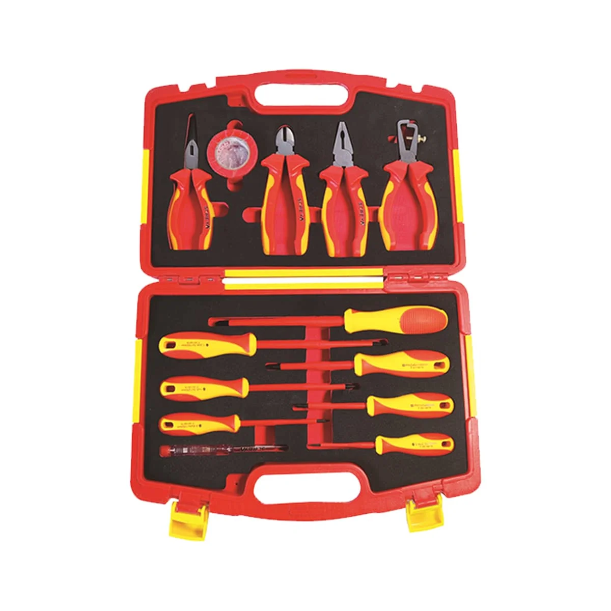 S677A-13 13PCS Insulated Tool Set Insulated Handle Industrial Light Weight Tool High Hardness Multifunctional Tools Set