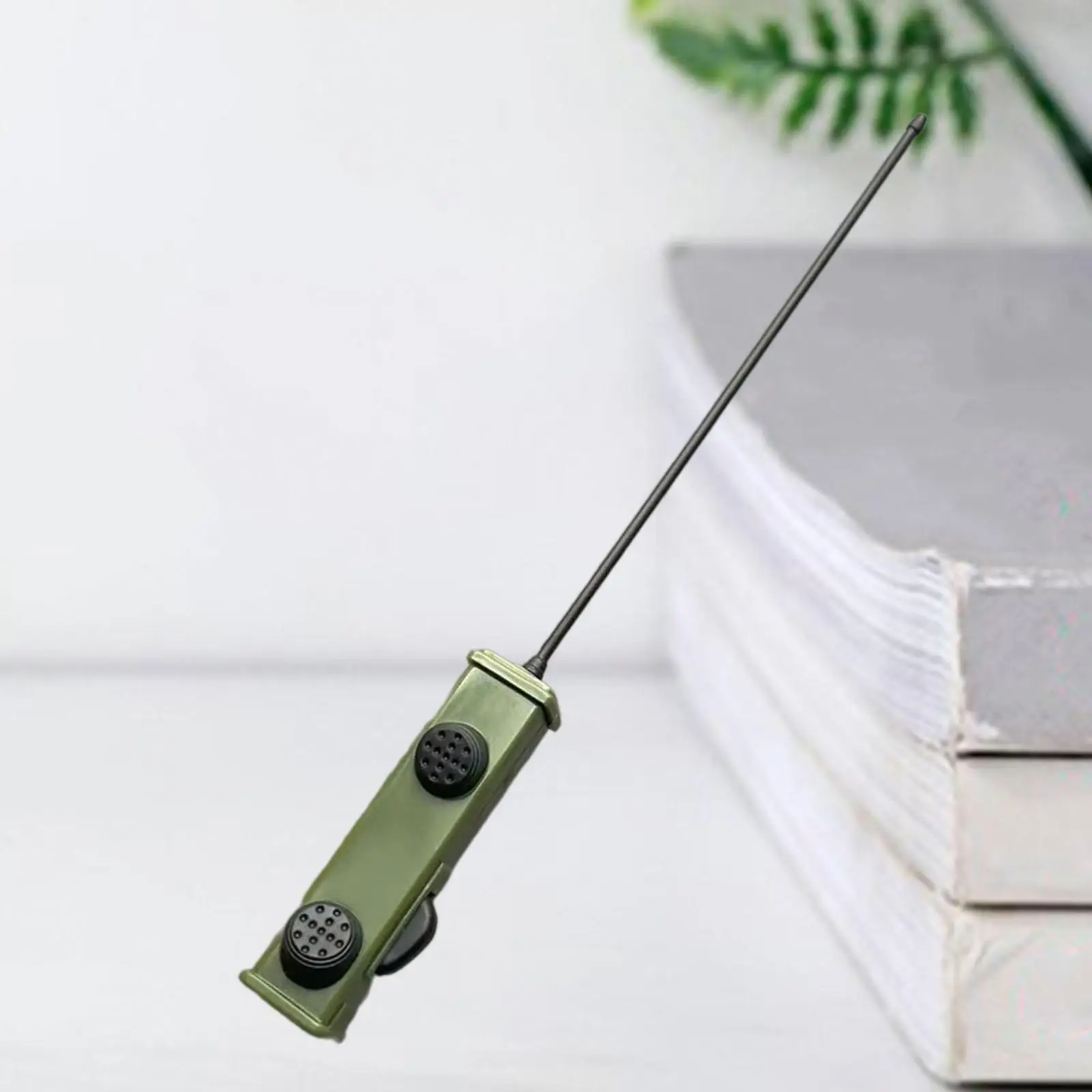 Telefon w skali 1/6 DIY miniaturowe talkie dla 12-calowej męskiej figurki