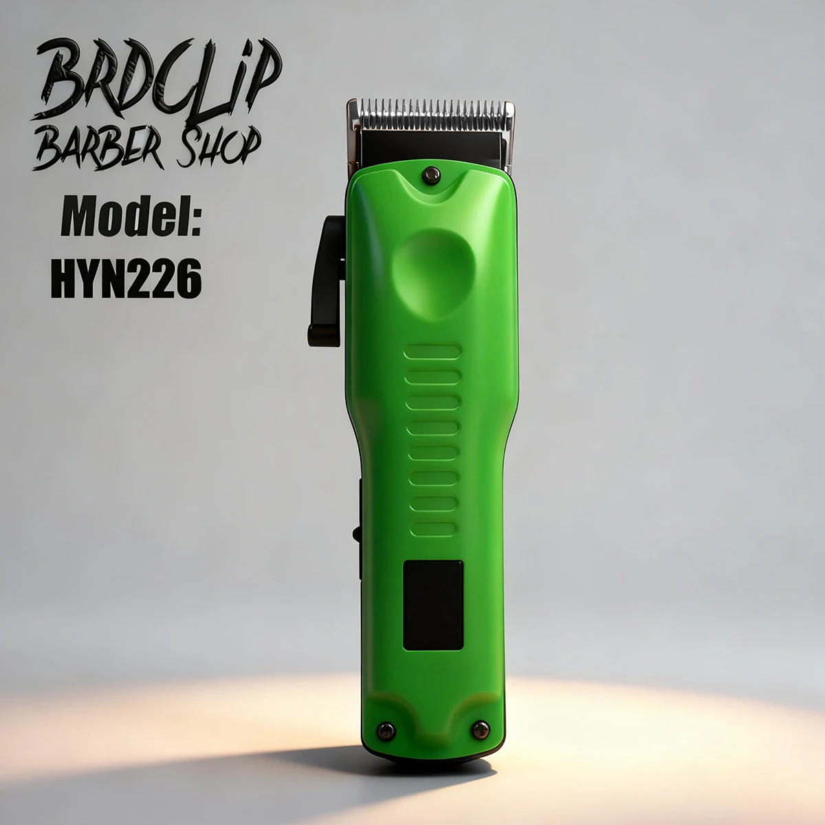 

BRDCLIP Professional Hair Clipper Green Metal Cover Quality Hair Trimmer Hair Cutting Machine for Man Barber Shop