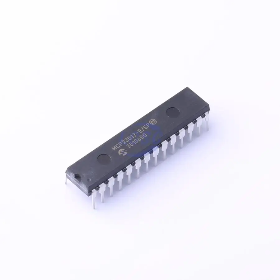 MCP23017-E/SP 1.7MHz I2C SPDIP-28 I/O perpanjangan Chip baru asli