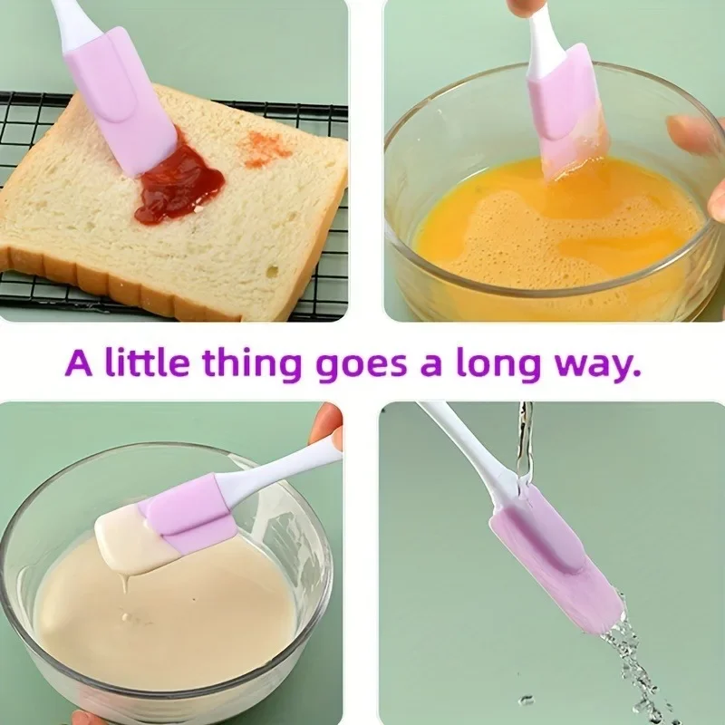 1Pc High Temperature Resistant Silicone Spatula Set - Detachable Scraper, Perfect for Baking and Cooking, Spatula   Accessories