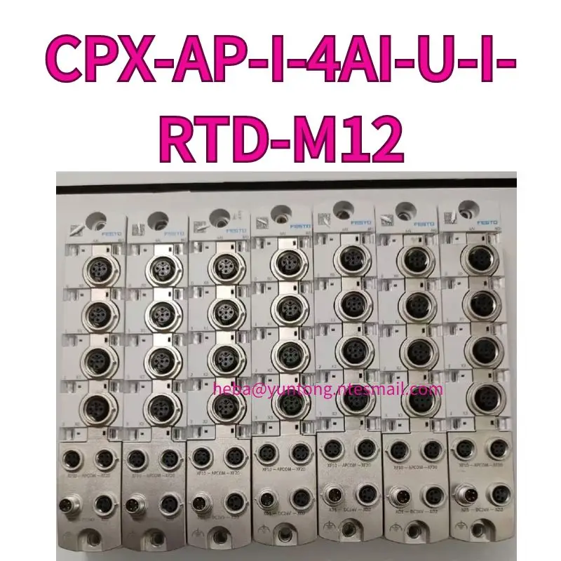 

New CPX-AP-I-4AI-U-I-RTD-M12 analog module