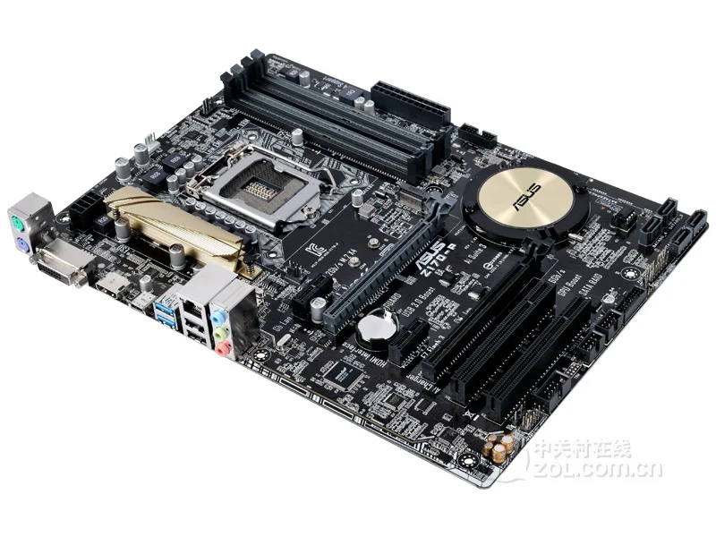 Asus Z170-P Desktop Motherboard Z170 Socket LGA 1151 i7 i5 i3 DDR4 64G M.2 SATA3 USB3.0 ATX Used