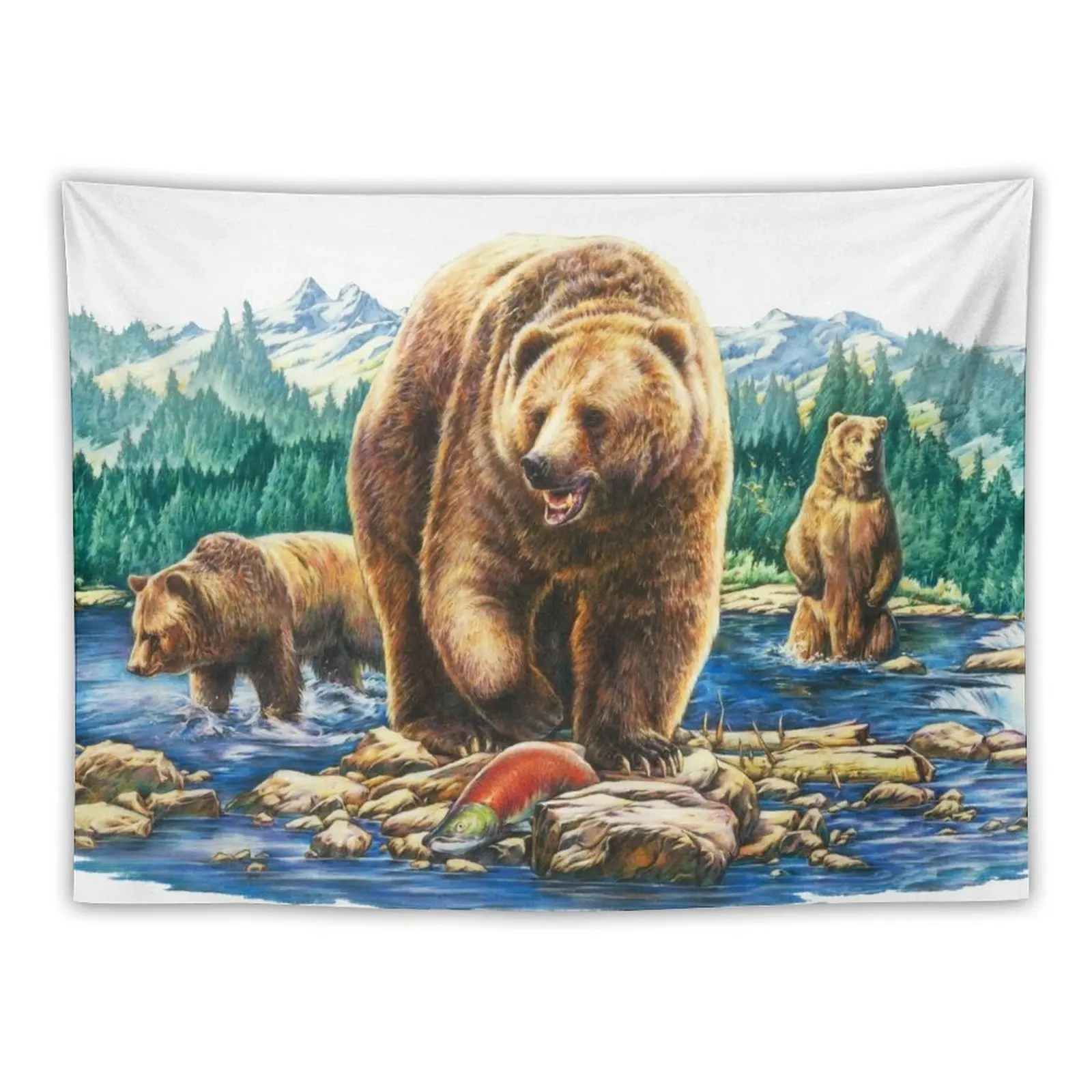 

Grizzlies Tapestry Home Decorators Home Decorating Bedroom Organization And Decoration Tapestry