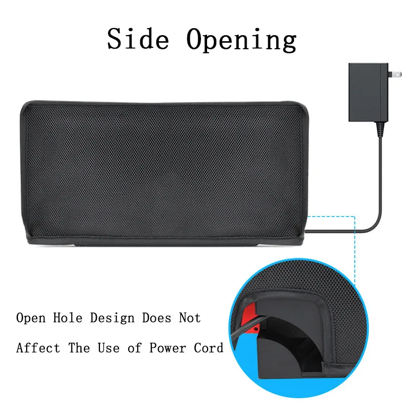 Dust Cover for Nintendo Switch/Switch OLED Game Console Dustproof Case Mesh Stopper Console Dock Dust Filiter Cover Sleeve Net