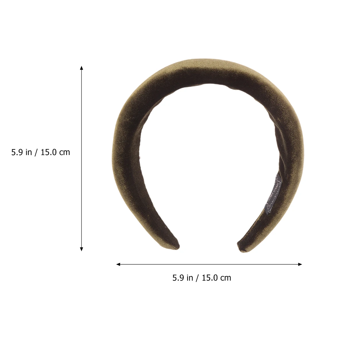 

Hair Hoops Solid Color Cloth Hair Band Decorative Headwear For Party Cosplay Accessory Perfect Fit Women Green