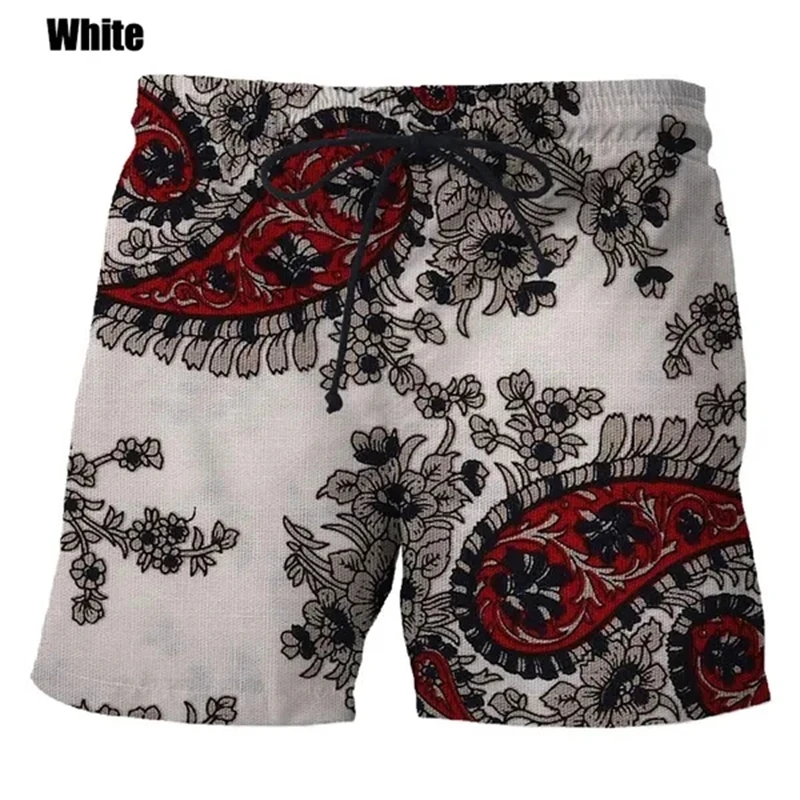 Ink Painting 3D Swimming Shorts Men Summer New Short Trunks Casual Comfort Beach Shorts Masculino Skateboarding Swimsuit