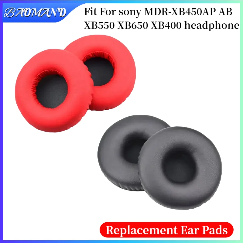 

Ear Pads For sony MDR-XB450AP AB XB550 XB650 XB400 Headphone Replacement Leather Pads High Quality Foam Pads