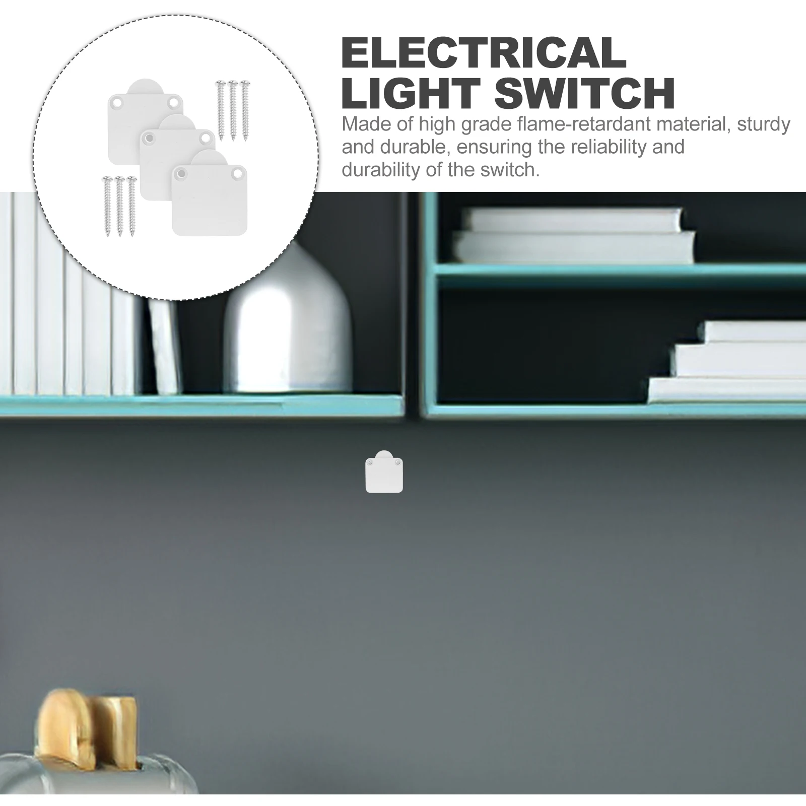 

3pcs Cabinet Light Door Pantry Kitchen LED Electrical Switches Refrigerator White Closet Controller Automatic On for Wardrobe