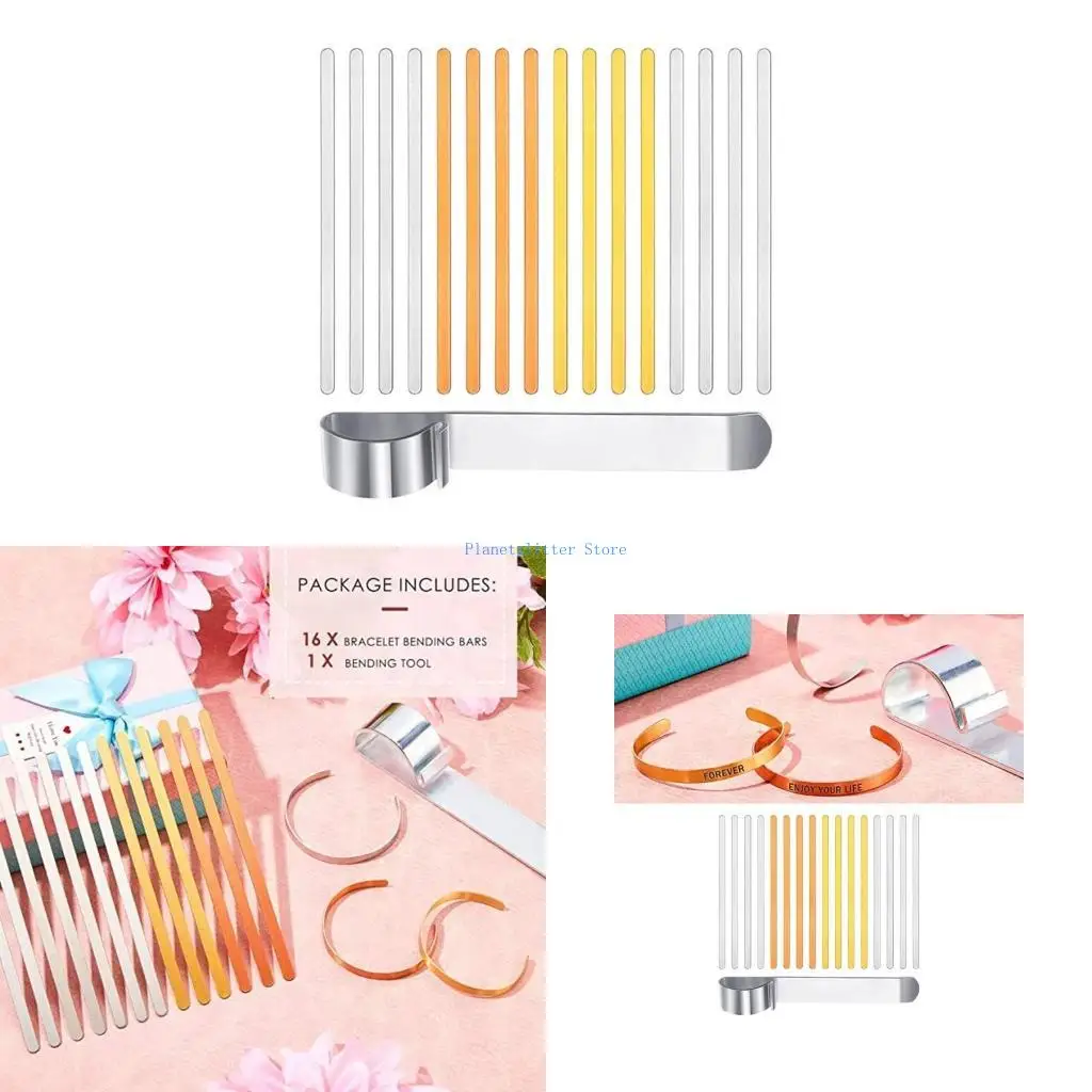 

652B 17 Pieces Fashionable Bracelet Making Set Accessory for Craft Enthusiasts