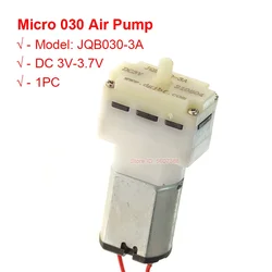 JQB030-3A DC 3V 3.7V Mini 030 Motor Air Pump Micro Diaphragm Oxygen Pressure Pump DIY Blood Monitor Sphygmomanometer Aquarium