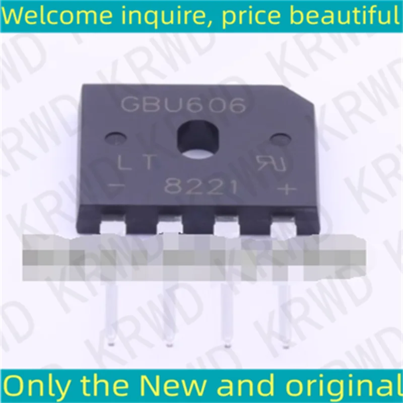 

50PCS GBU606 New and Original IC Chip DIP GBU606-TU GBU606 GBU60