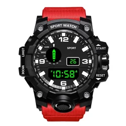 Men's LED Digital Watch Men Sport Watches Fitness Electronic Watch Multifunction Military Sports Watches Clock Kids Gifts Часы