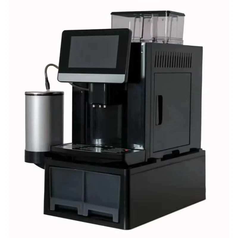 2026 Commercial Full-Automatic Coffee Maker Bean To Cup Cappuccino Latte Coffee Makers With 7'' Touch Screen