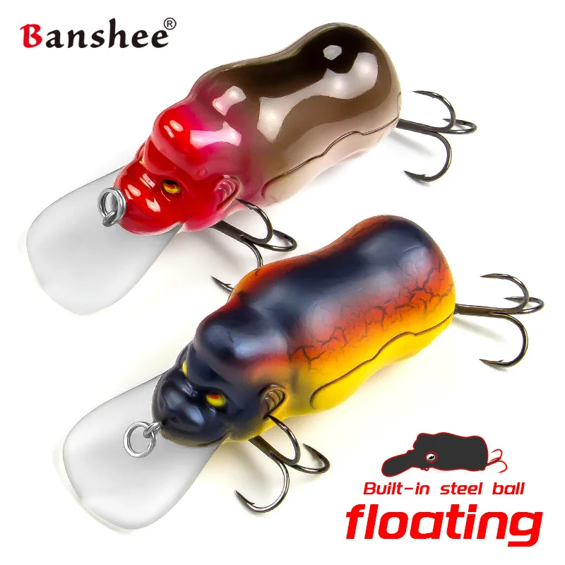 High Quality 79mm 16g Japan Floating Orangutan Crankbait Fishing Lures Rattle Hard Lure Artificial Bait Pike Wobbler Fishing