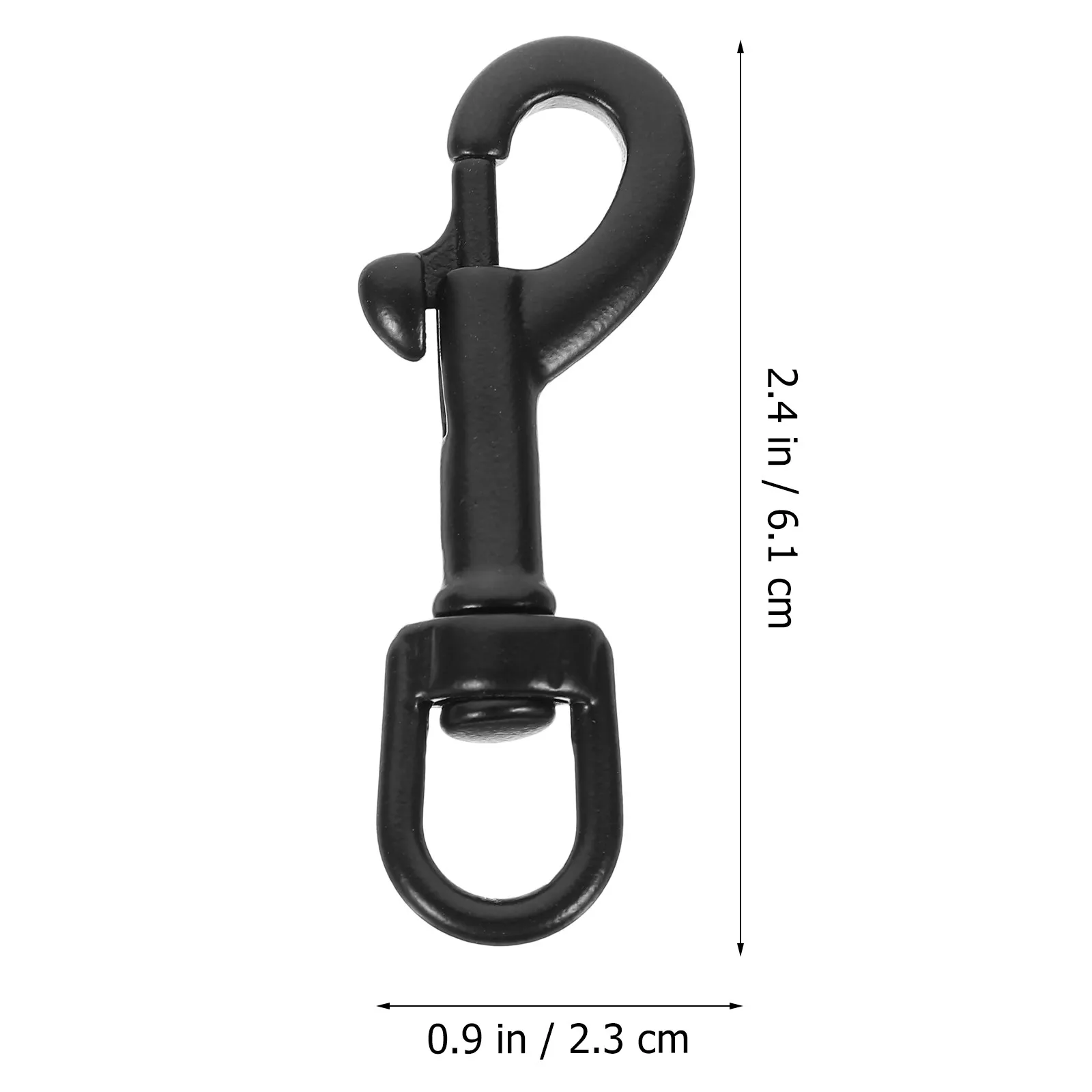 Heavy Duty Single Swivel Diving Hook Stainless Steel Snap Hook for Scuba Gear Harness Dog Leash Keychain Flag Pole Lifting Gear