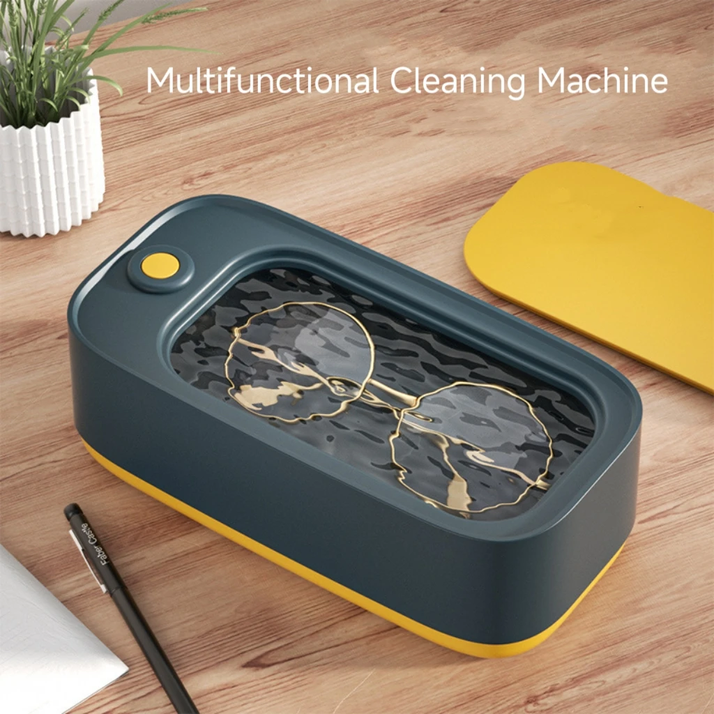 Portable Mini Glasses Cleaning Machine Portable Ultrasonic Automatic Household Glasses Stand Cleaning Machine