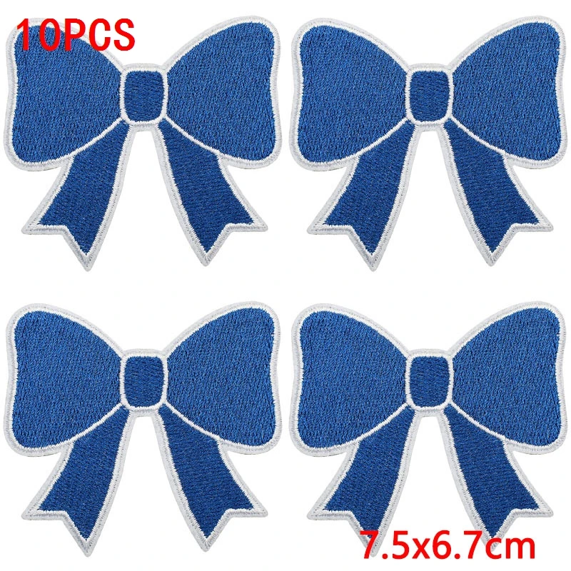 10 Stück Cheerleading-Pailletten-Stern-Aufnäher zum Aufbügeln für Kleidung, Cheer-Schleifen-Herz-Applikationen für Jacken, DIY – Detail 5
