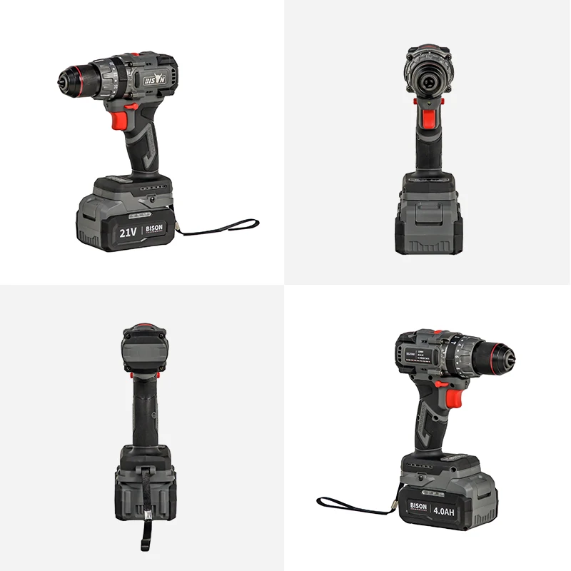 Chinese Markets Online Brushless 85nm High Torque 21v Cordless Drill Set 13mm Impact Lithium Battery Drill