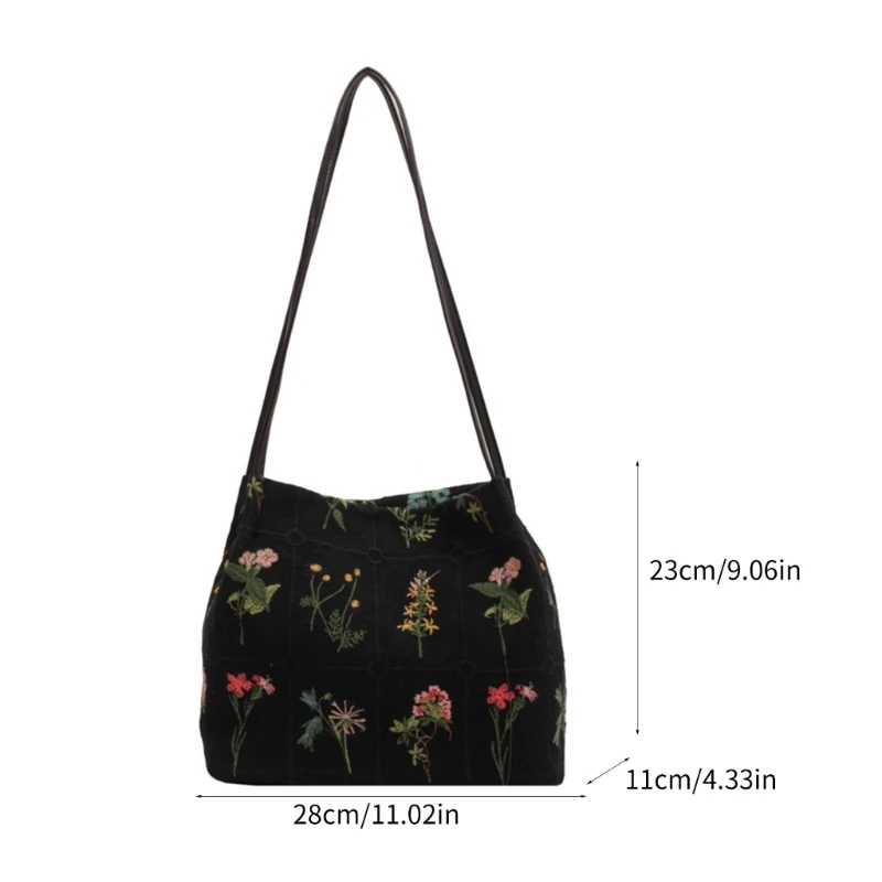 Bolso tipo cubo, bolso bolso hombro a para mujer y niña, capacidad