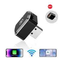 CarPlay Android Auto adaptador inalámbrico USB Dongle 5G WIFI coche Mini caja Plug And Play Universal para Toyota Honda Nissan Ford VW