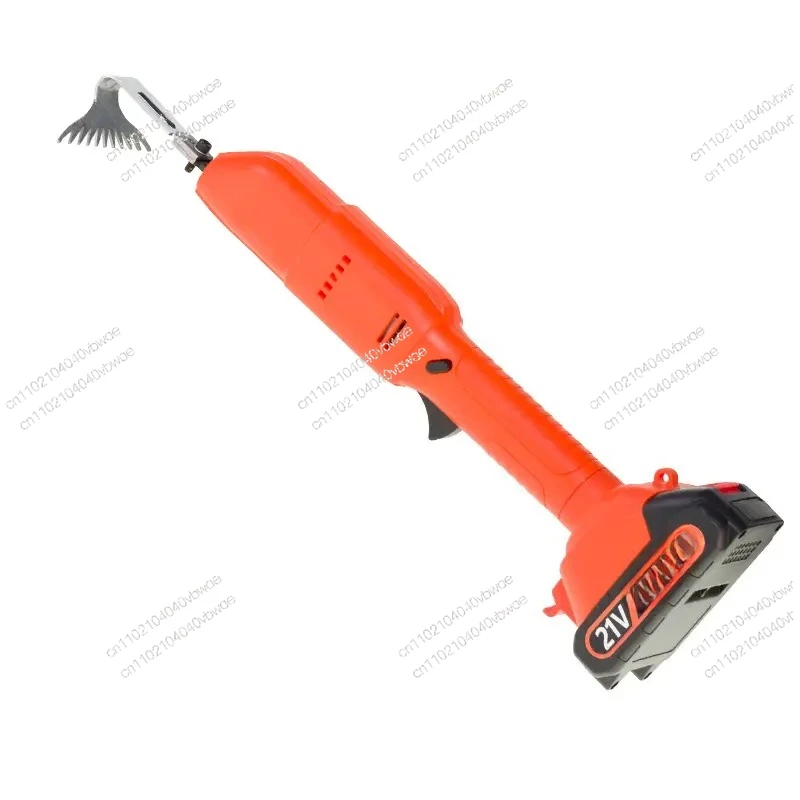 

Wireless micro tiller lithium battery loosening small household handheld electric hoe garden bonsai weeding ploughing machine