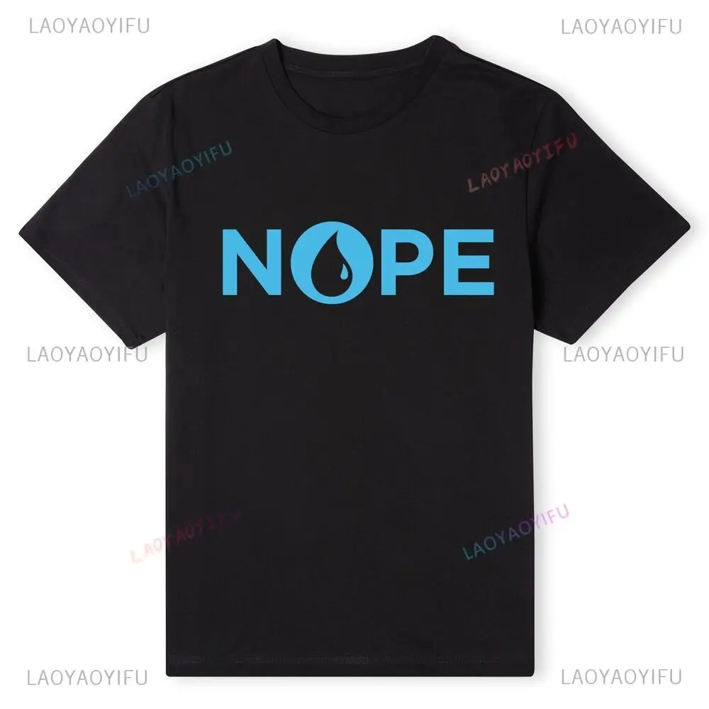 Официальная футболка Magic The Gathering Nope, дышащая футболка Camisetas, ностальгические ретро уличные модные топы, футболки с принтом, топы