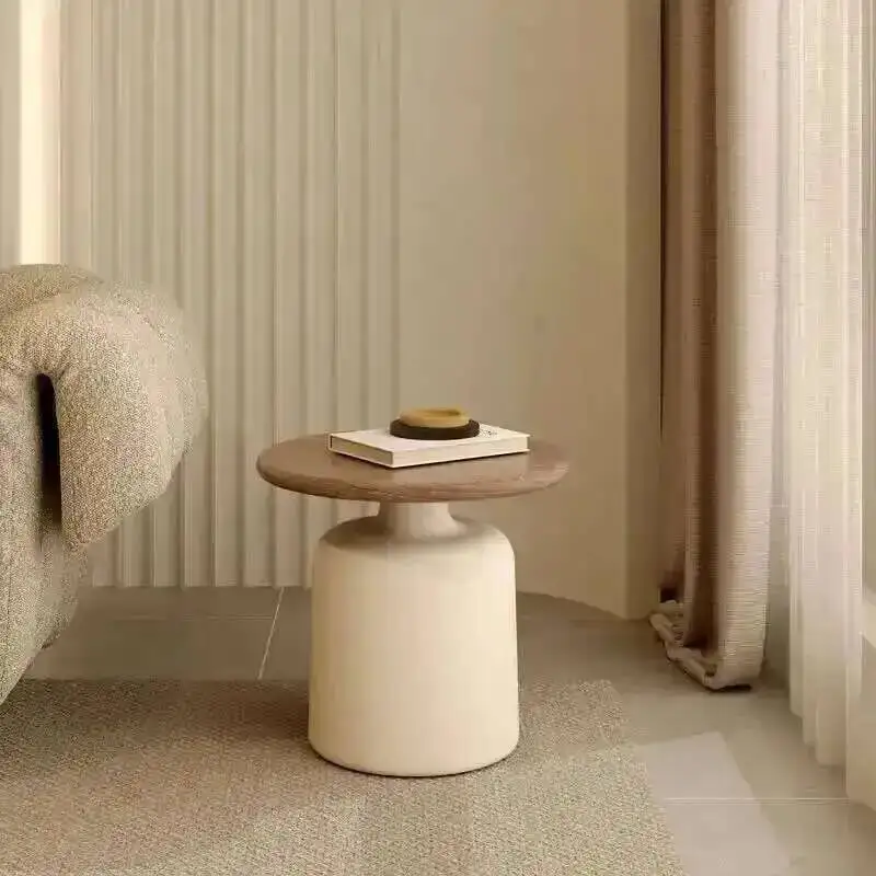 طاولة قهوة خشبية بسيطة جديدة، مركز فاخر، تصميم جمالي، طاولة جانبية، خدمة الكتابة، أثاث غرفة المعيشة Mesas Bajas #5