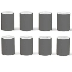 ALTHY Splash-proof Sink Faucet Extender Filter, 1080° Rotating Tap， Activated carbon,&PP cotton replacement filter,
