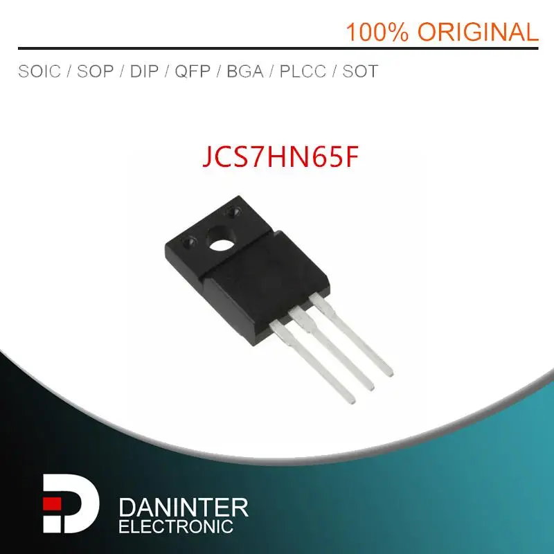 

50 шт./Лот Новый JCS7HN65F JCS7N65FB 7N65 7A650V CMF20N50B CS5N65FA9HD CS5N65F 5N65F TO-220F