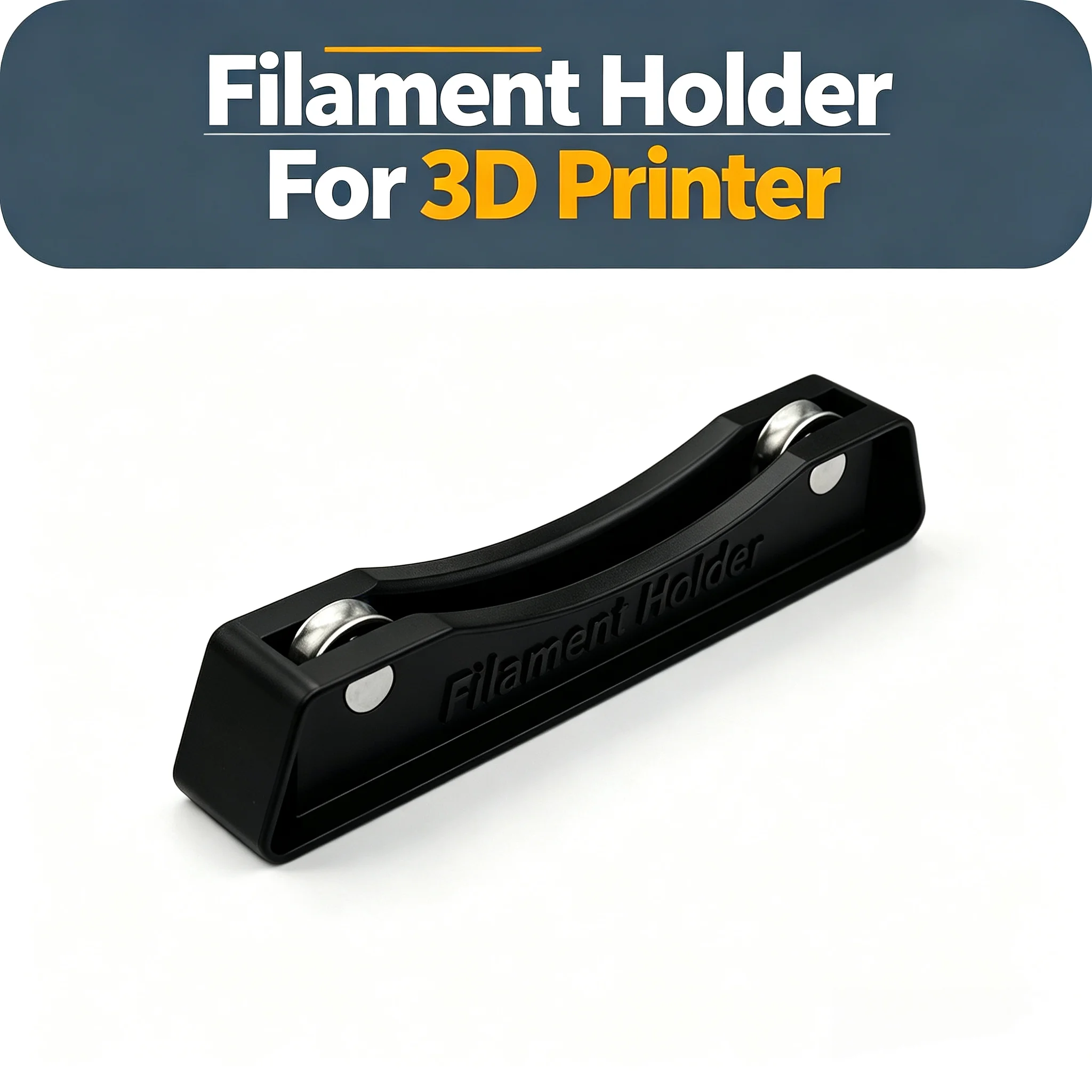 Filament Holder For 3D Printer Filament Spool Holder Bearing Design Consumables Shelves Supplies Fixed Seat For 3D Printer