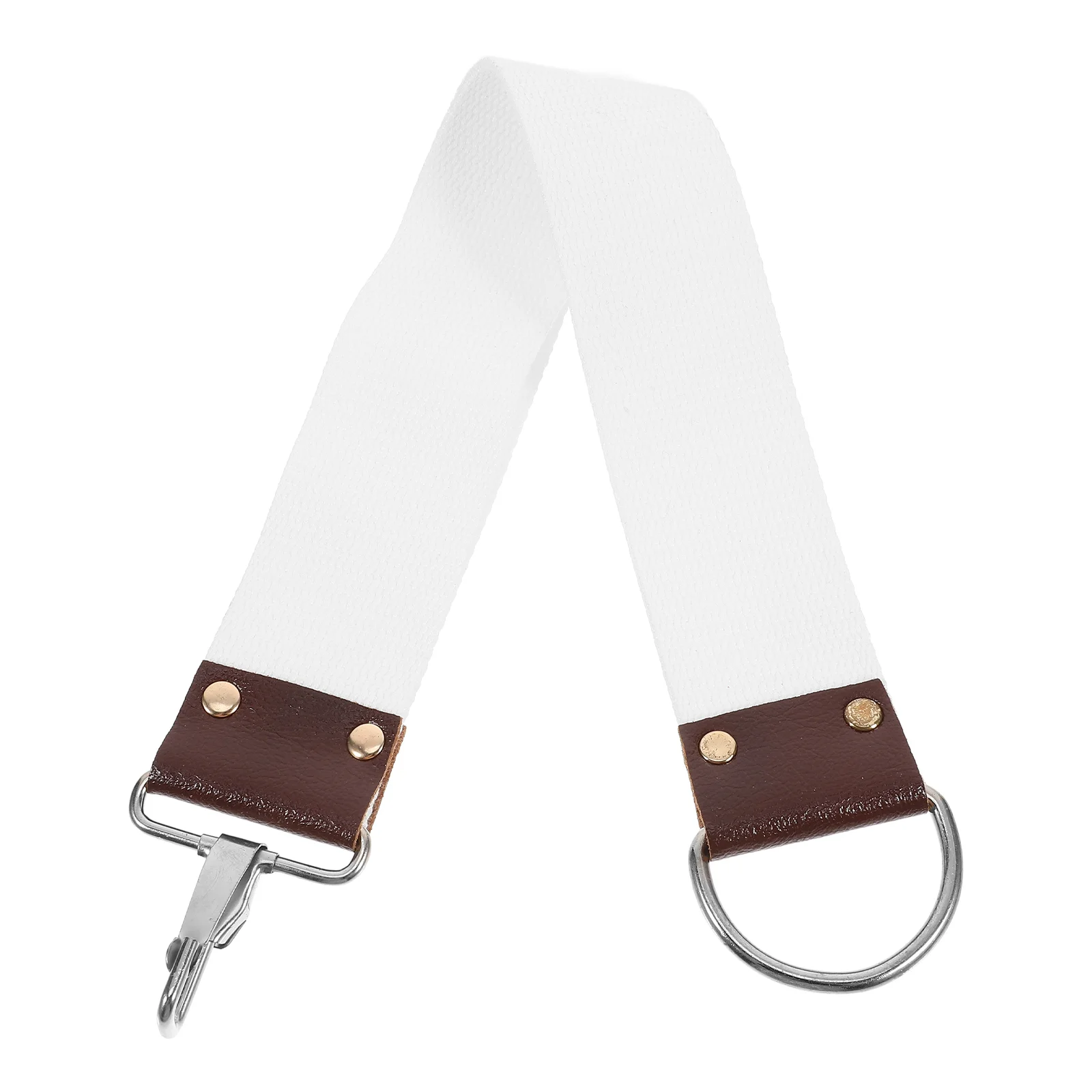 Old Fashioned Sharpening Cloth Clothes Shaver Razor and Strap Fabric Barber Canvas Shaving Belt