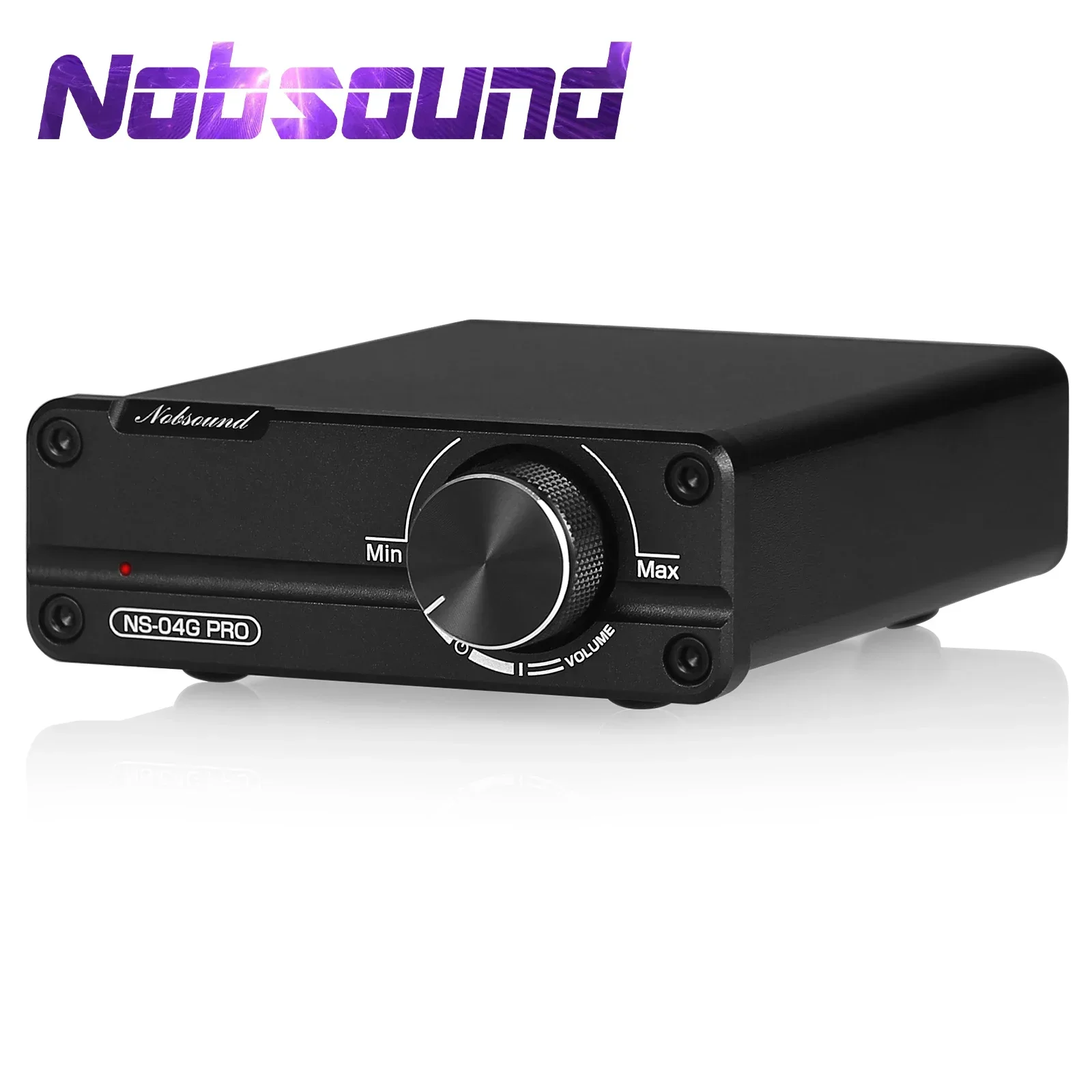 Nobsound NS-04G PRO Mini Digital Power Amplifier HiFi Stereo 2.0 Channel Class D Home Desktop Audio Amp 100W+100W