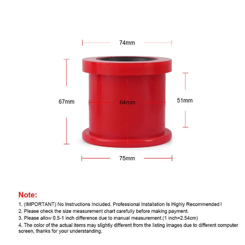 Polyurethane Control Arm Bushing For VW Golf GTI MK5 MK6 Passat Caddy Jetta Tiguan CC ,Audi A3 TT ,Skoda Octavia Superb