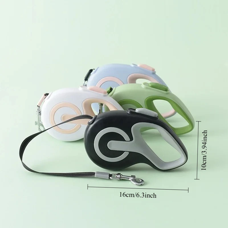 3M Reflective Dog Traction Ropeautomatic Contraction Dog Puppy Pet Flexi Outdoor Walking Running Traction Rope Lead
