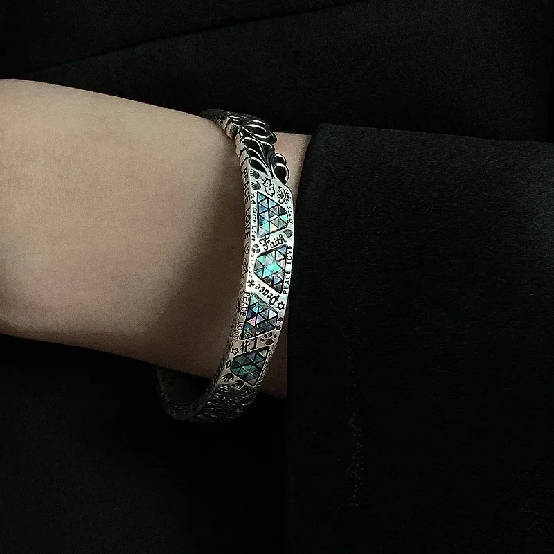 Colorful Geometric Bracelet  Graffiti Totem Jewelry Gift For Women