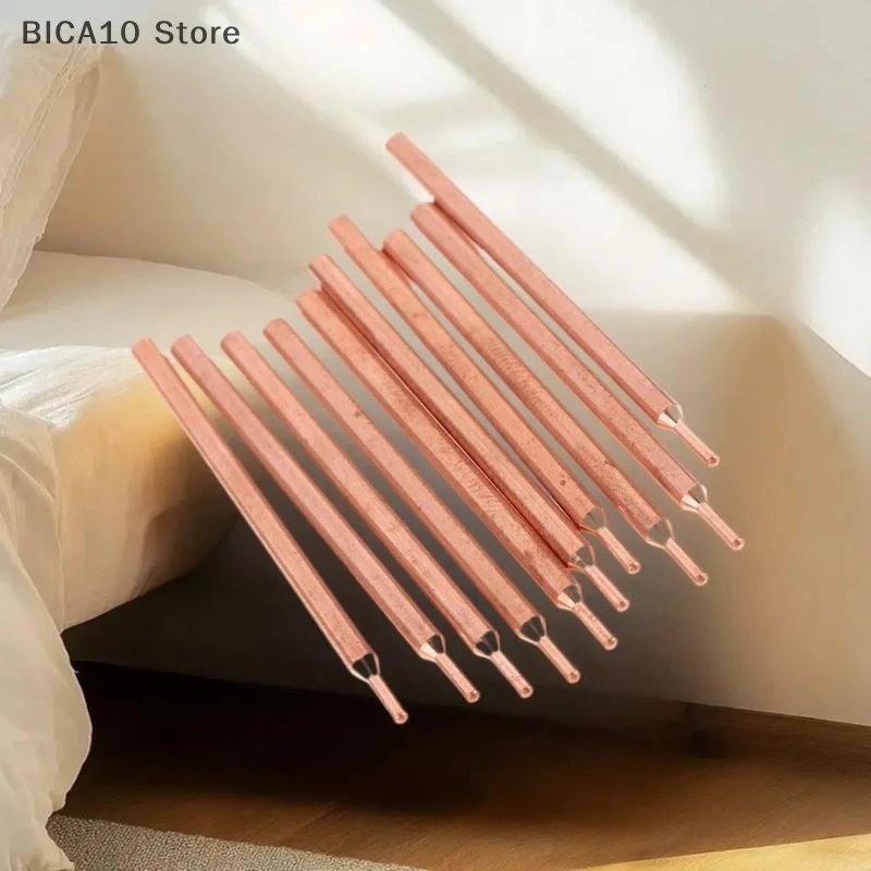 2/5/10Pcs 3MM Purple Copper Oxide Electrode Head 18650 Power Battery Double Head Spot Welding Needle