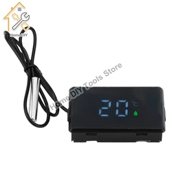 Display a LED Termometro digitale impermeabile termometro per acquari Fishtank Mini monitor di temperatura ad alta precisione