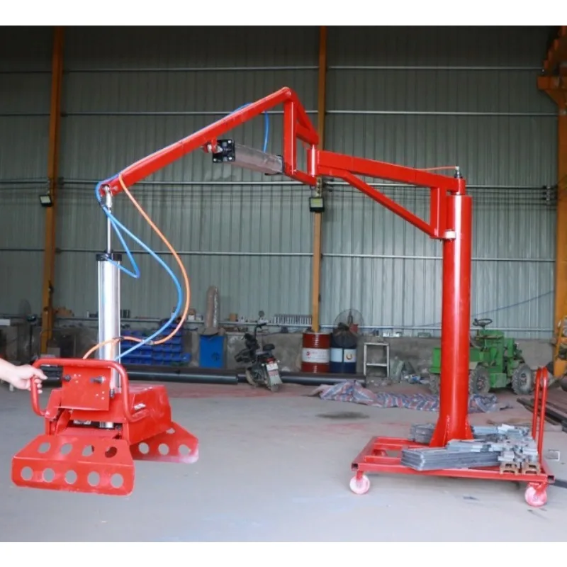 المنتزع الميكانيكي الهوائي المخصص للتعامل مع أكياس الأسمنت آلة البليت رافعة الكابولي المتنقلة #6