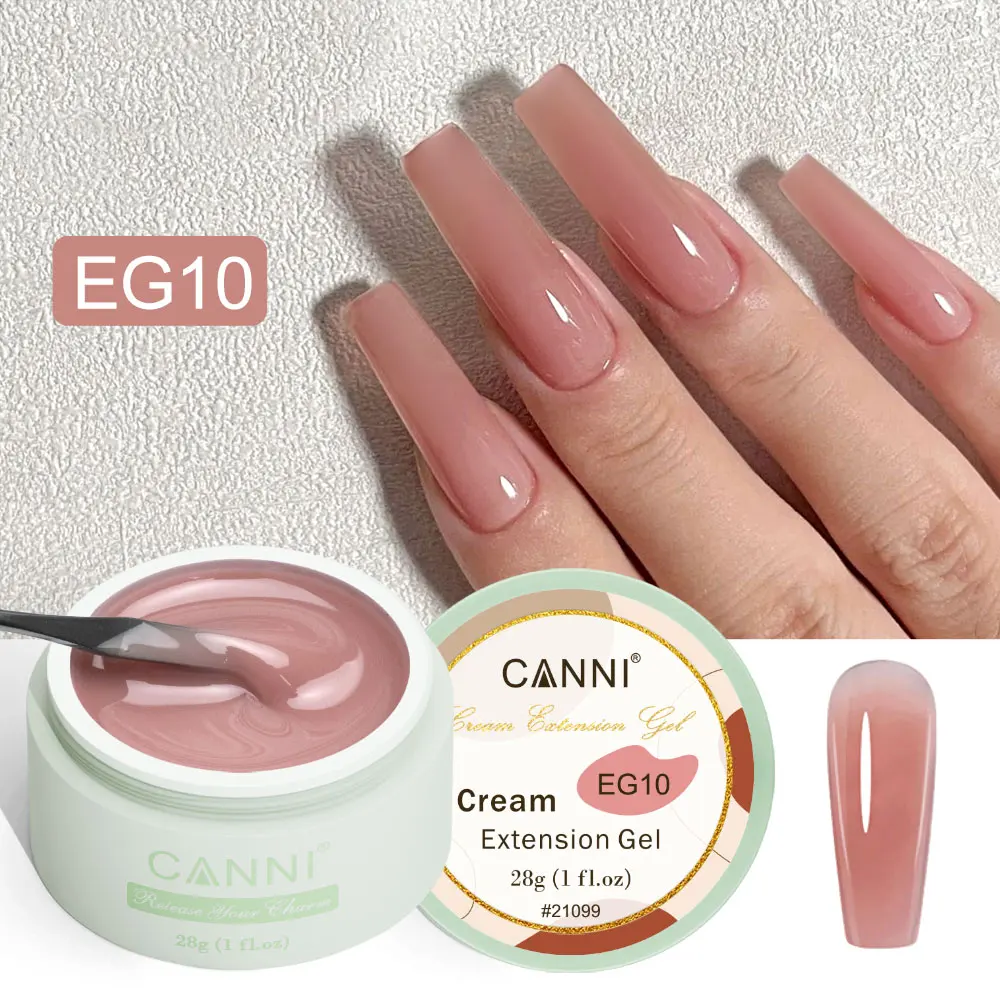 28g Venalisa Canni Cream ExtentionGel No Buring Fast Building Soak off UV Construction Semi Permanent Nail Gel Polish French Gel