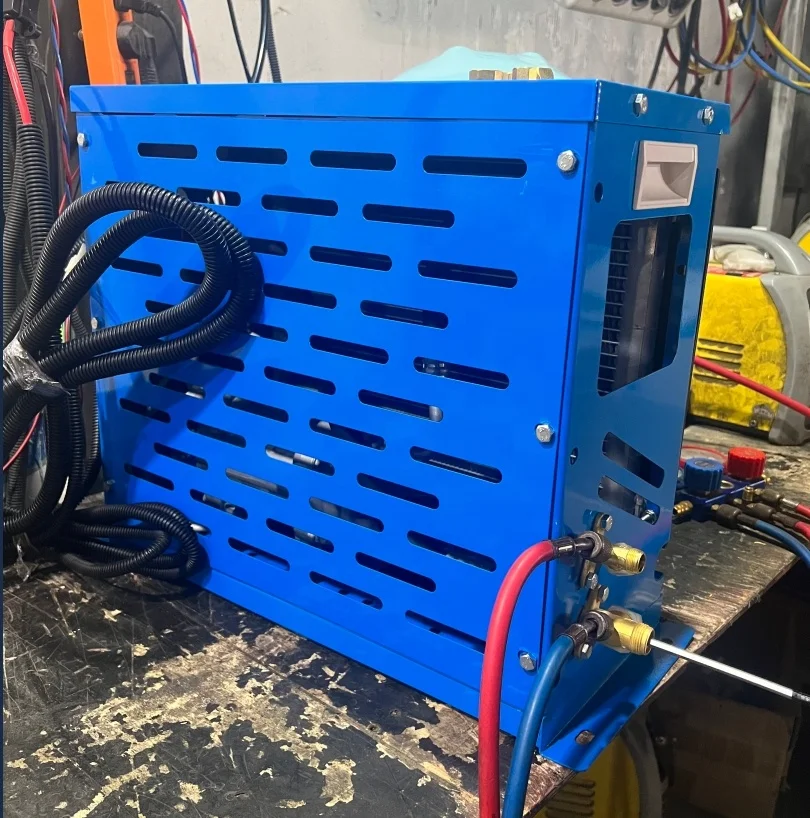 مكيف هواء لوقوف السيارات مكيف تخييم 220 فولت مكيف هواء سقف سبليت 12 فولت 24 فولت أو رافعة شاحنة RV Home #2