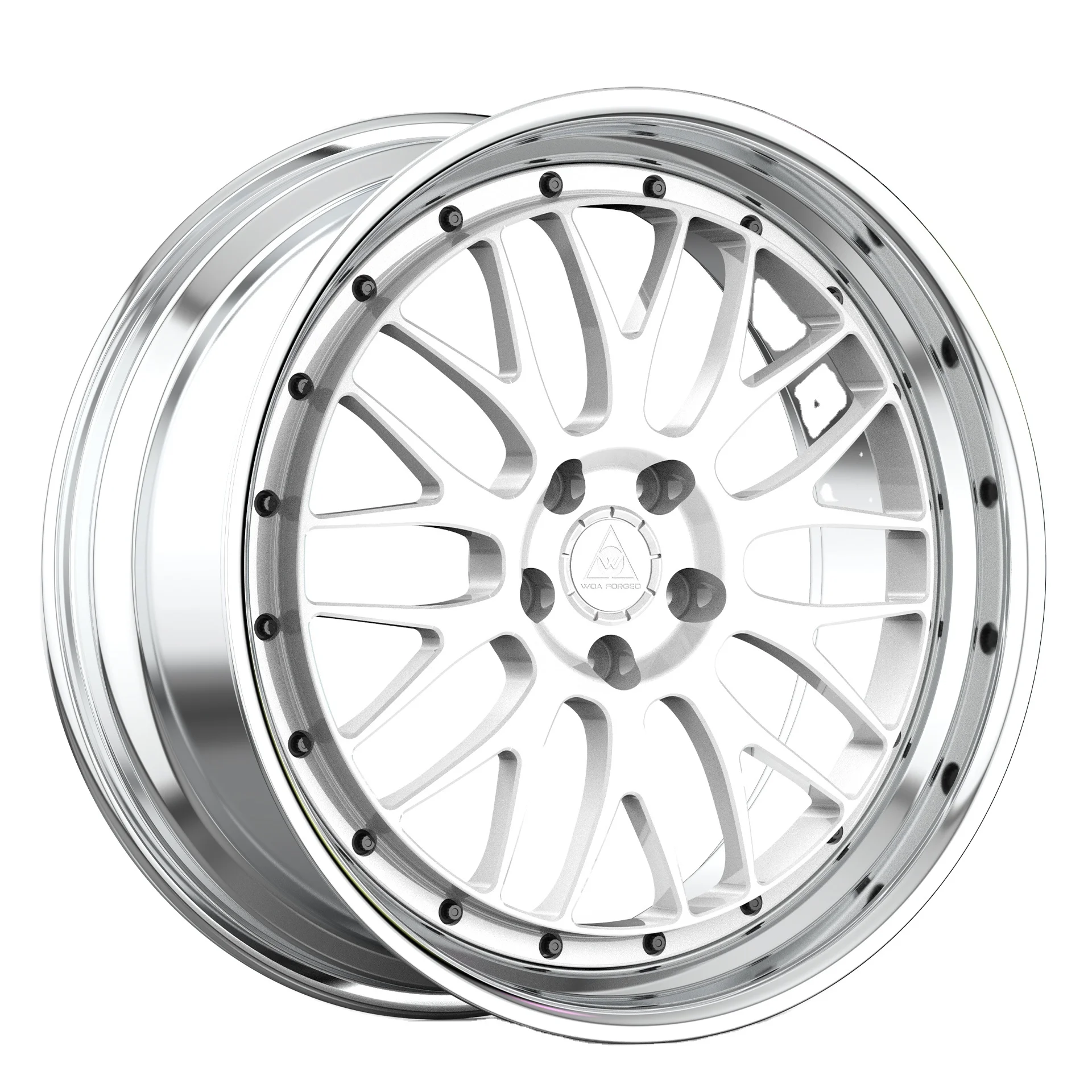 

Rims Black Customized PCD 5x112/120/130 Forged Car 2 Piece Wheels Wholesales Concave Alloy