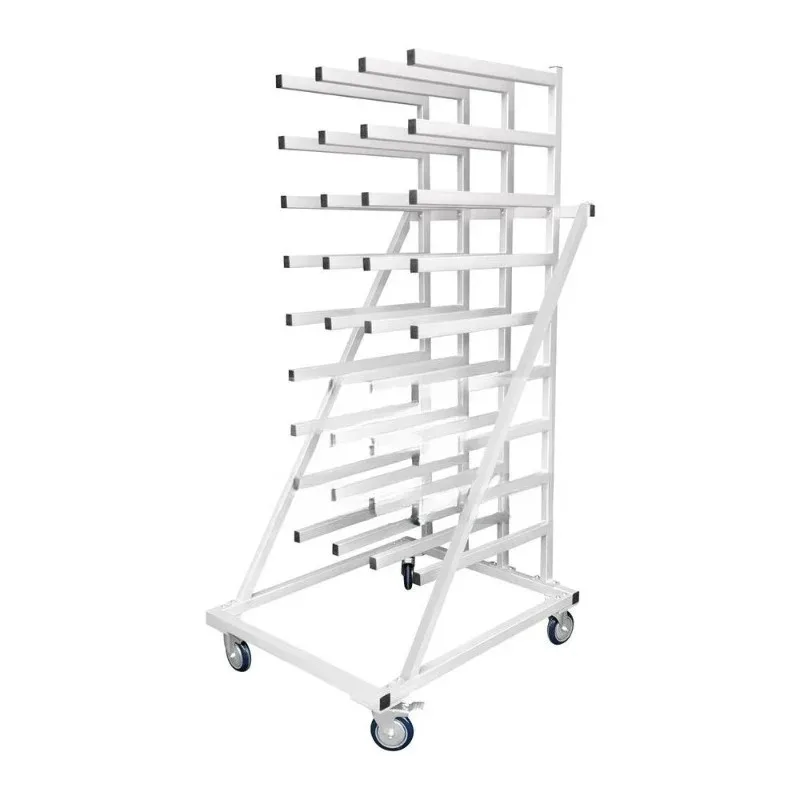 Modern commercial store display rack garment fiber fabric vinyl roll holder