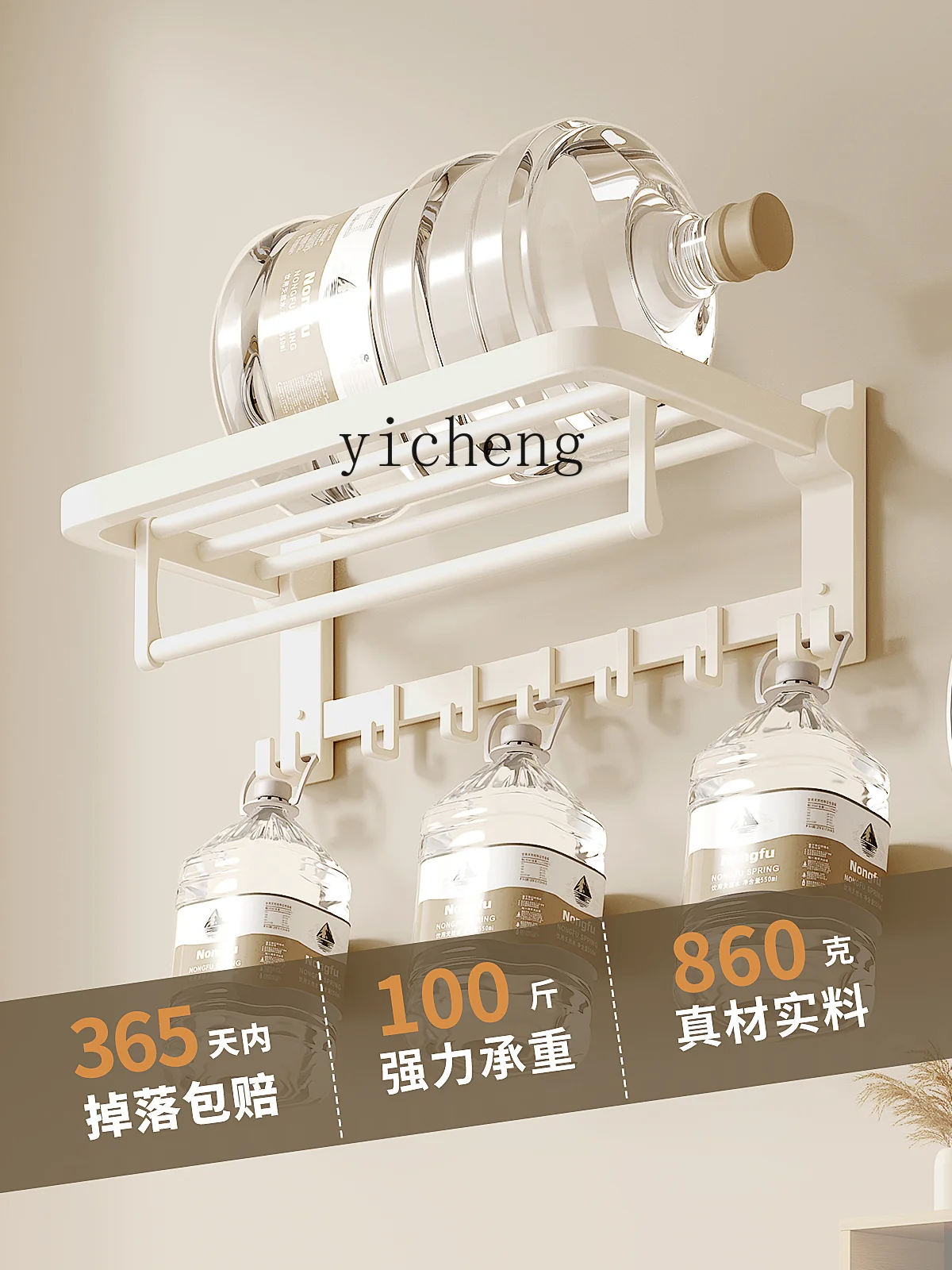 ZK الفضاء الألومنيوم منشفة رف لا اللكم المرحاض منشفة رف الحمام تخزين قلادة المرحاض مجموعة من خمس قطع