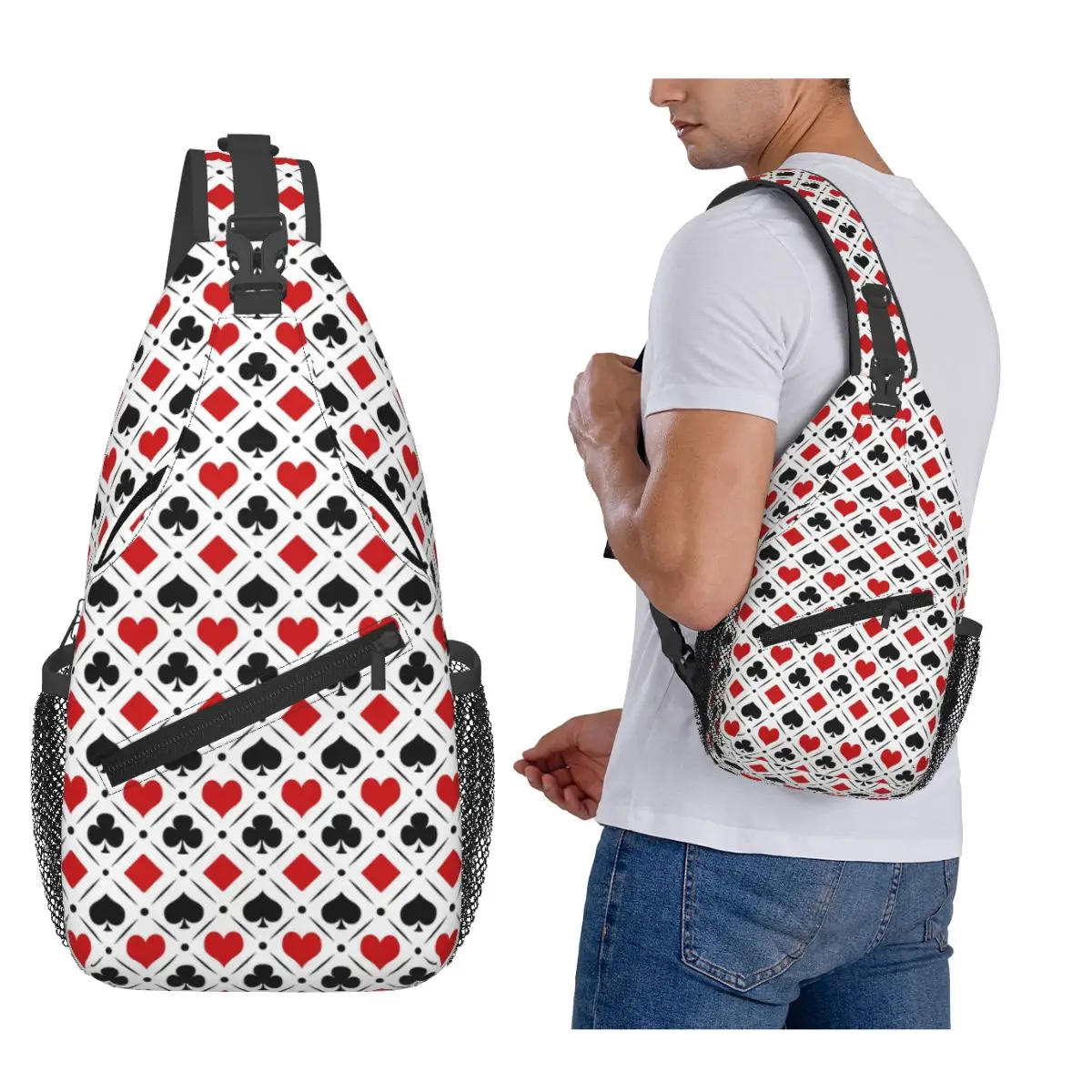 playing-card-suits-symbols-poker-chest-bag-men-sling-crossbody-backpack-chest-bag-travel-hiking-daypack-shoulder-bag